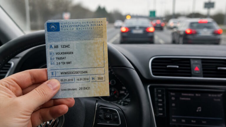 Техпаспорт на авто в Польщі хочуть перевести в цифру: паперовий документ залишиться не для всіх