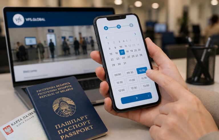 Запись на визу по Карте поляка в Минске с 1 июня перенесли в VFS Globa