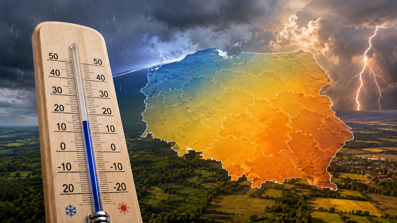 Після спеки в Польщі стане прохолодніше: прогноз погоди на 18 і 19 липня